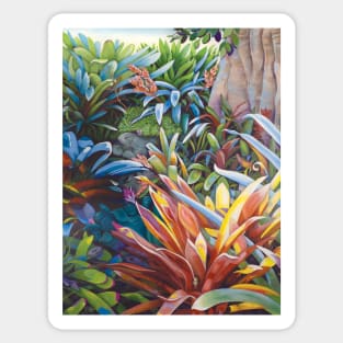 Bromeliad Oasis 1 Sticker